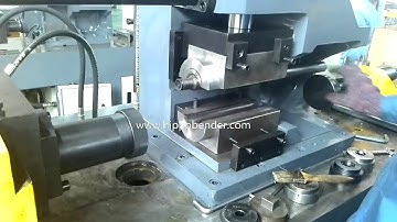 TM60 ii tube end forming machine,tube end reduction, swaging and reducing machine，