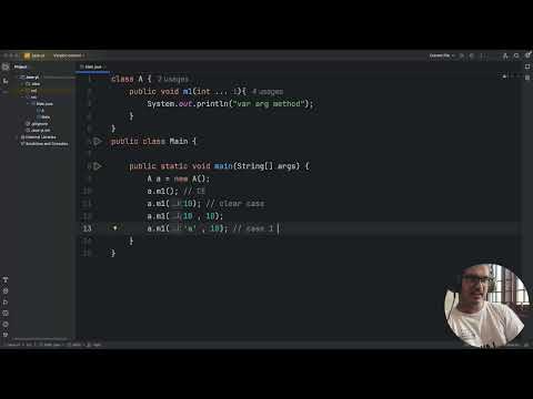 MethodOverloading || Case 4 || OOPS || JAVA || Telugu