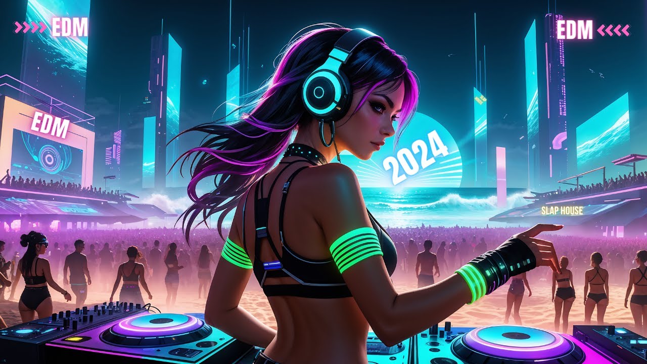 Midnight beach Party 2024 - Epic EDM Beach Party Mix 2024 🏖️ Summer Vibes Guaranteed!