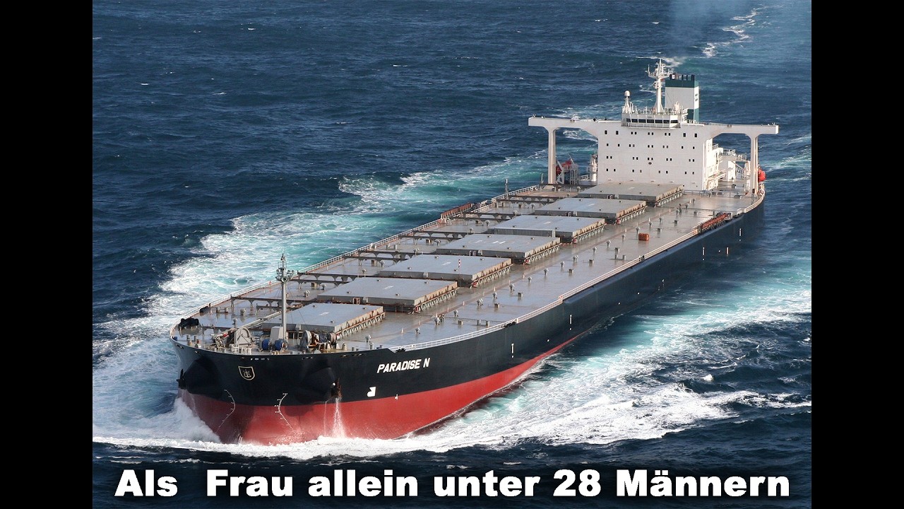 Eine Frau unter 28 Männern