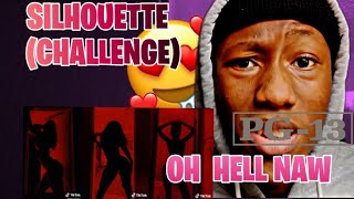 SILHOUETTE CHALLENGE AFRICAN REACTION *WOAH????* (TIKTOK COMPILATION)