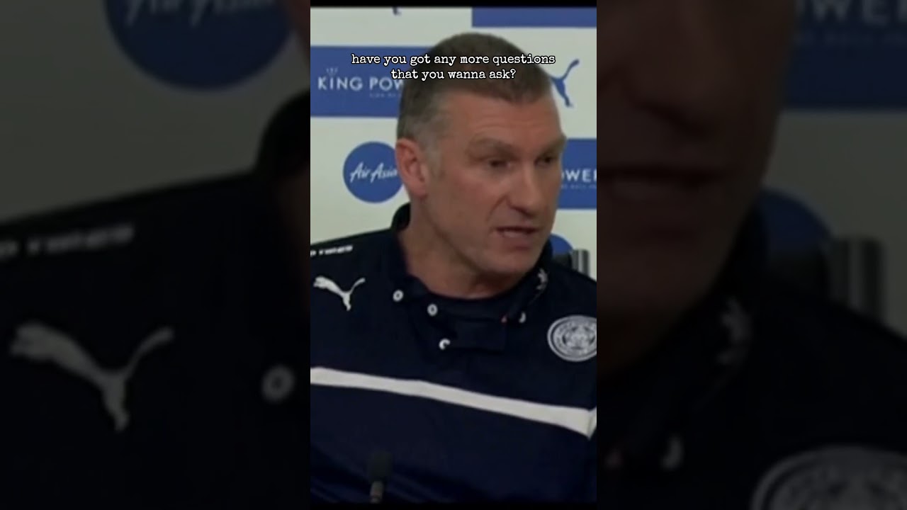 Nigel Pearson swears at reporter 🤬