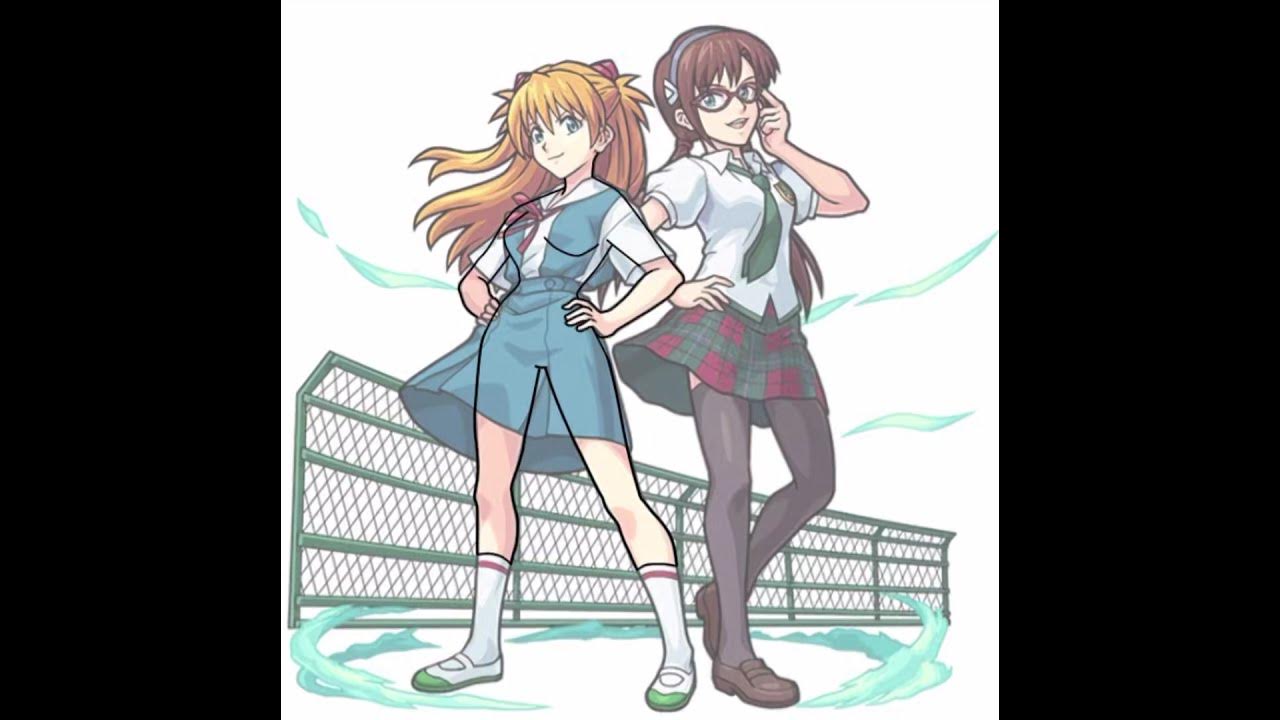 エヴァ マリ　剥ぎ エヴァンゲリオン】剥ぎコラ、（アスカ＆マリ）脱がせてみた！ - YouTube