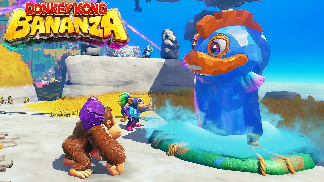 Donkey Kong Bananza - First 45 Minutes Gameplay Walkthrough Part