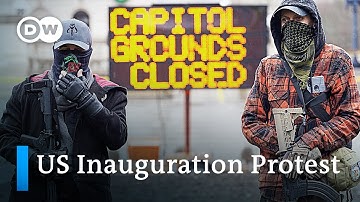 US: Tense calm ahead of Joe Biden