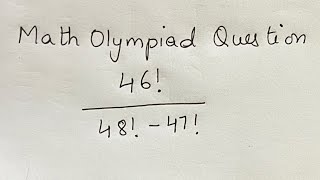 Switzerland | A Nice Factorial Problem | Math Olympiad