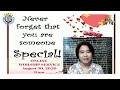💕NEVER FORGET THAT YOU ARE SOMEONE SPECIAL🙏🤗