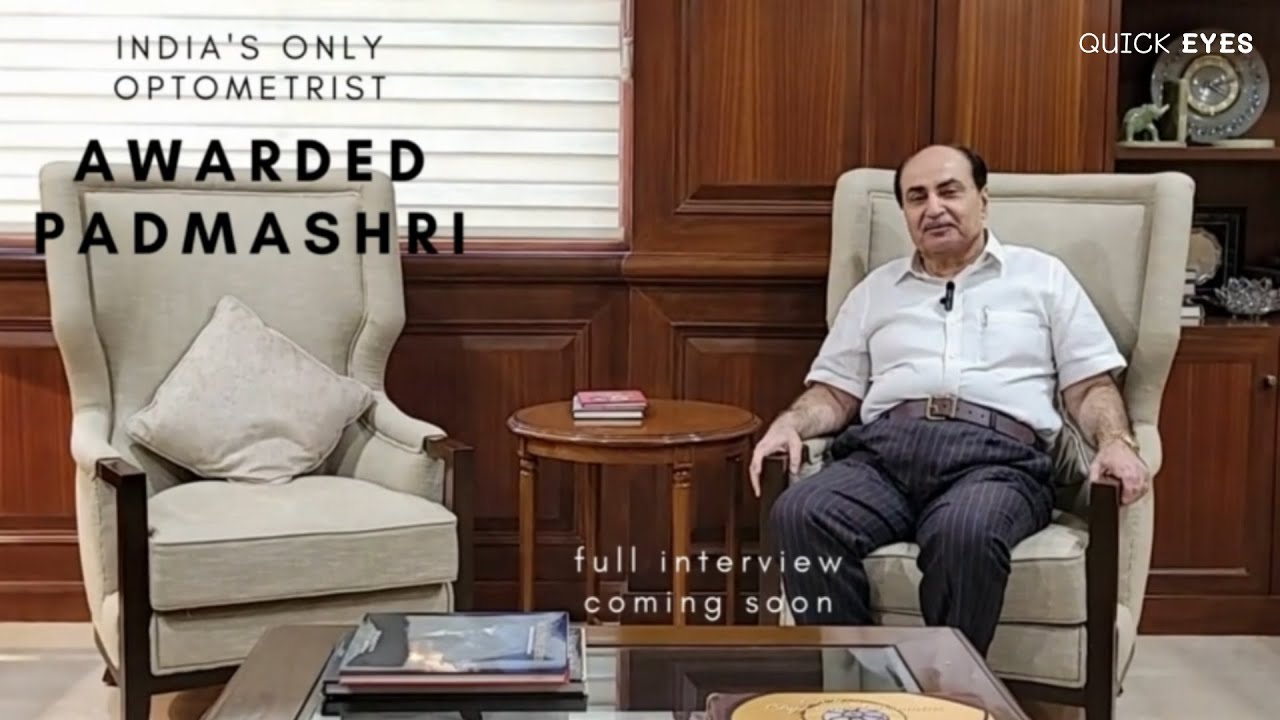 Shorts | Padmashri Awarded Optom. Mr. Vipin Buckshey | Visual Aids Centre 