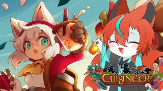 【#キュイジニア 】ダンジョン潜ってレストラン経営！🦊✨その２【Vtuber/伯道リル】