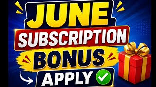 Stake June subscription bonus || stake June bonus | Stake bonus