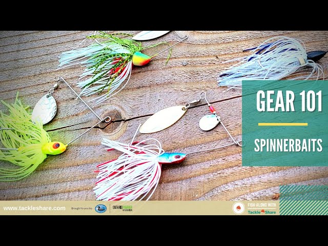 SPINNERBAIT BASICS: (weight, size, blades, and colour) and how to