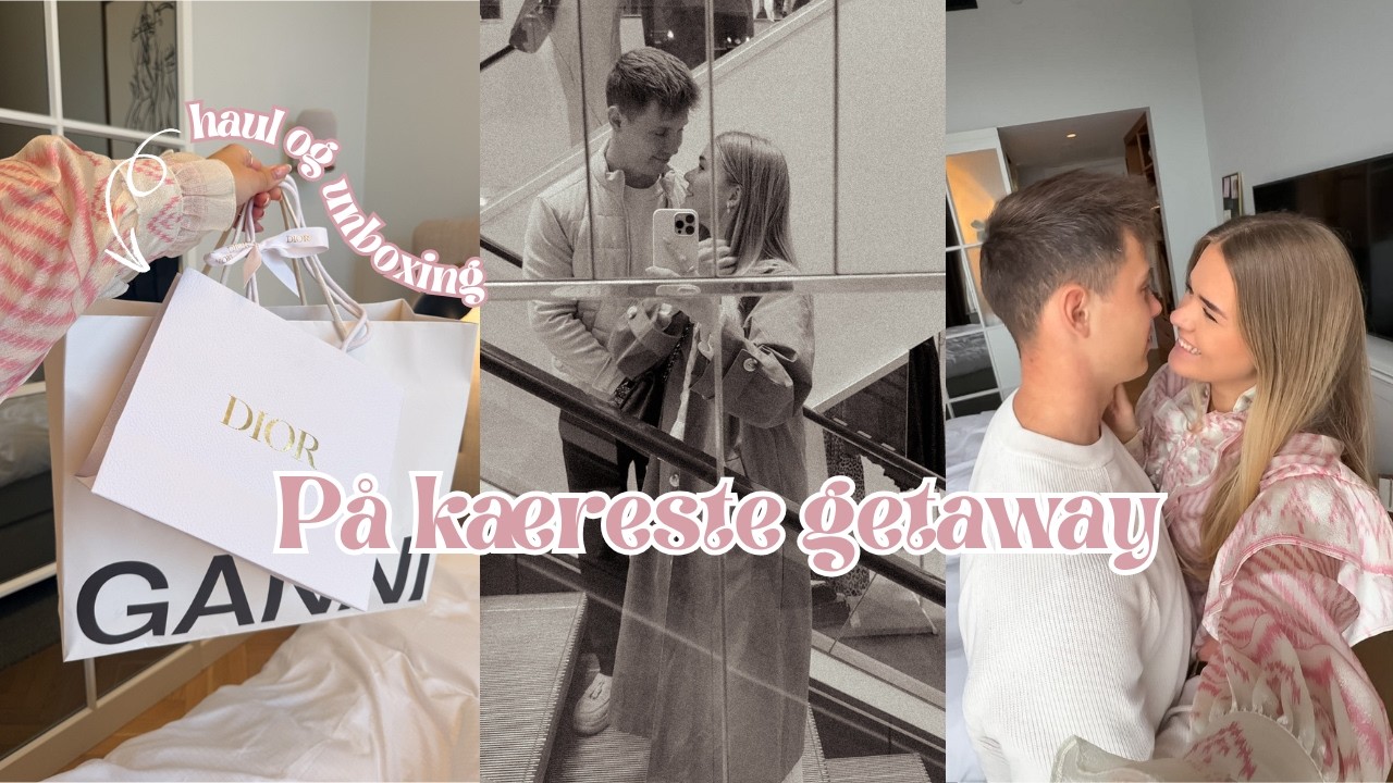 VLOG: på kærestetur til København med Simon💘