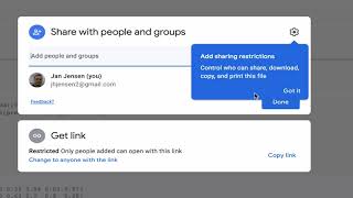 Get shareable link in Google Colab