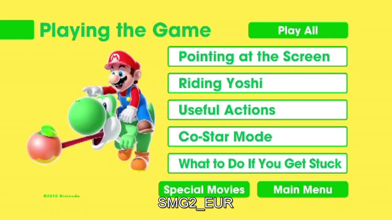 Super Mario Galaxy 2 - Official European Instructional DVD Showcase