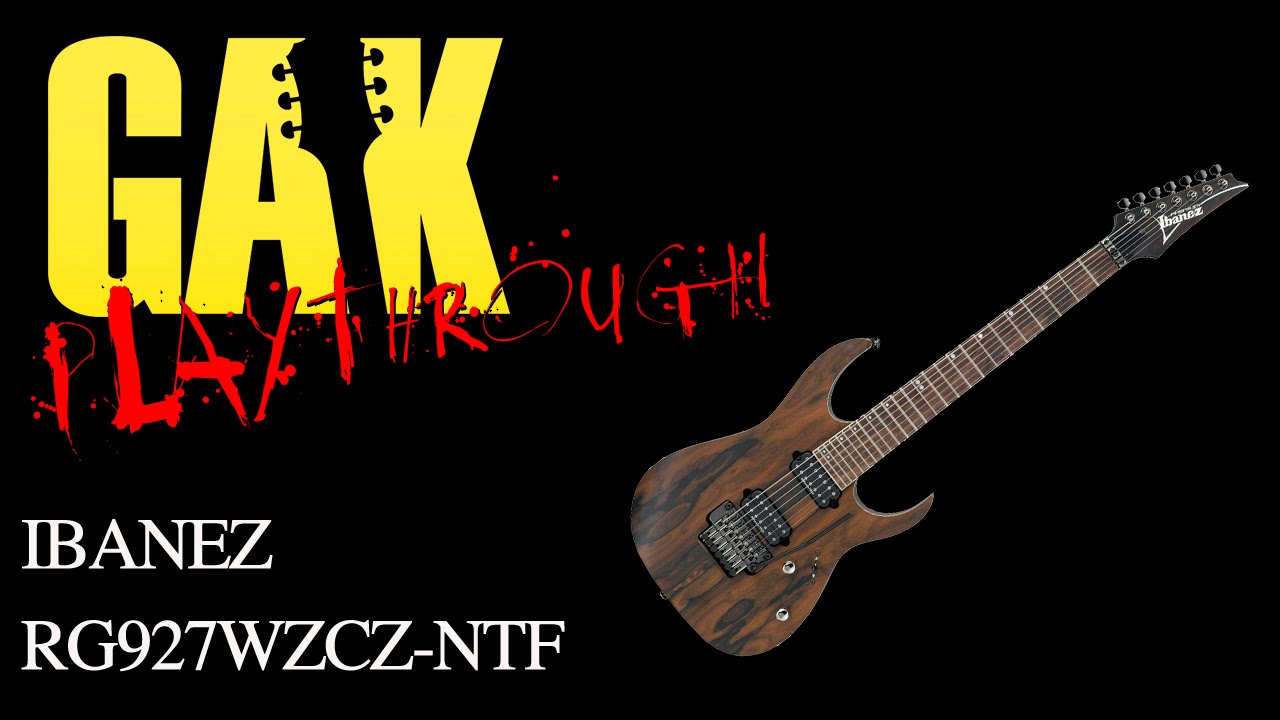 ギター Ibanez WD7 Mod Ibanez WD7 by Blue Collar Gear Review - YouTube