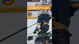 Krug gets revenge by flattening Robert Thomas 😂 #nhl #hockey #sports #shorts