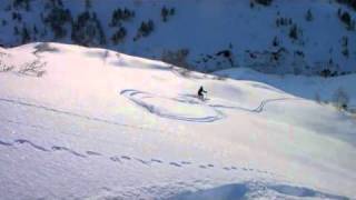 Backcountry Skiing Tincan Mt. Turnagain Pass, Alaska