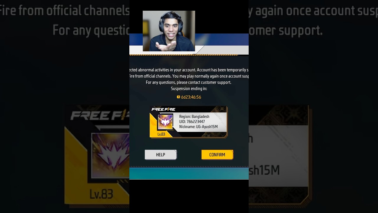 Аккаунт Ug Ayush забанен 😲 