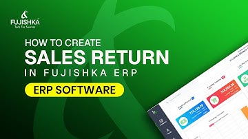 How to Create Sales Return with & without Invoice Number in Fujishka ERP #fujishka #erpsoftware