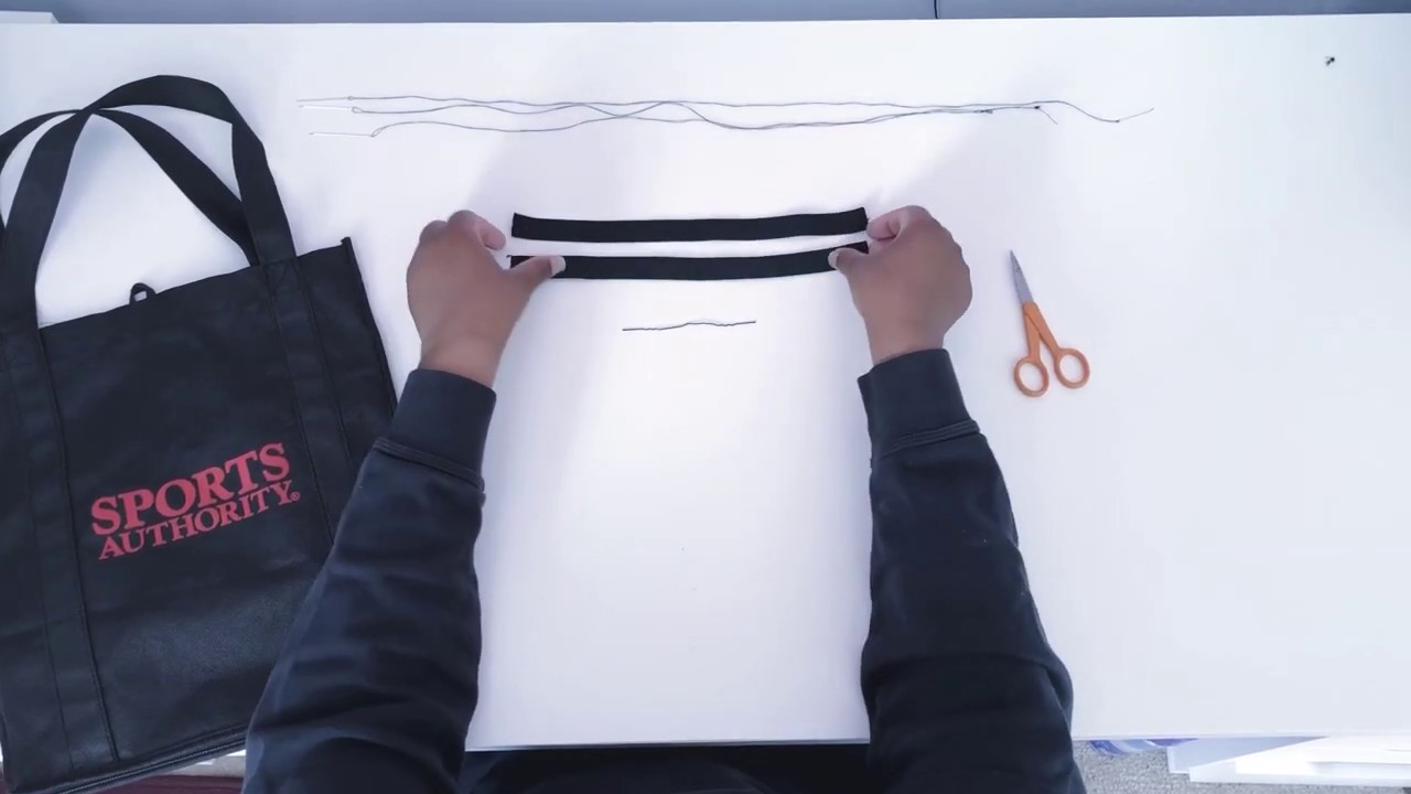 DIY Face mask from a Tote Bag YouTube