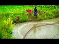 Unique fishing  amazing traditional net fishing  net fishing in village by abtvbd