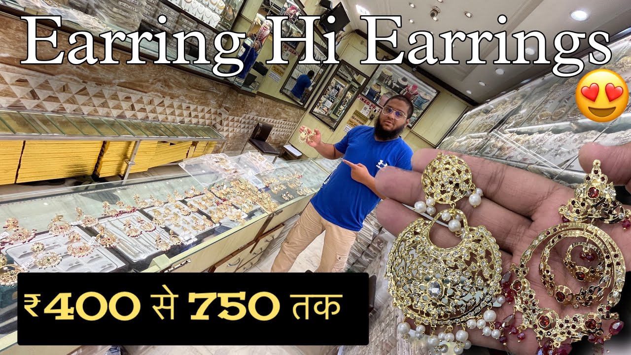 ALL EARRINGS COLLECTION - 1.6 JADAU JEWELLERY - EXPLORING JEWELLERY BY MUDASSIR CREATIONS