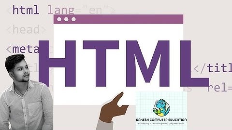 HTML  Overview Chapter -1|learn Html In Odia