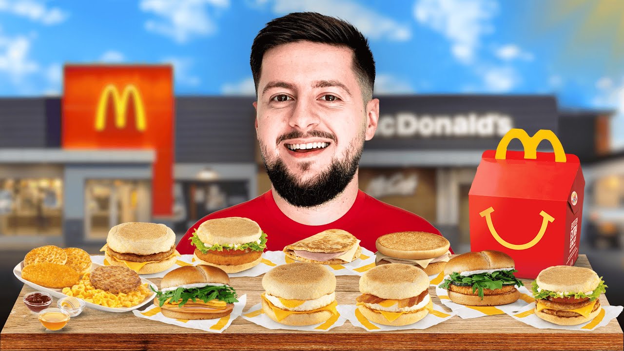 TESTEZ TOT MENIUL DE MIC DEJUN DE LA MCDONALDS