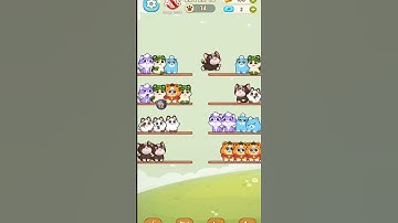 Puzzle Cats Sort Them All 😺 Super Hard Puzzle #gaming #gameplay #funny #live #4