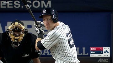 BOS@NYY: Frazier plates go-ahead run with a sac fly