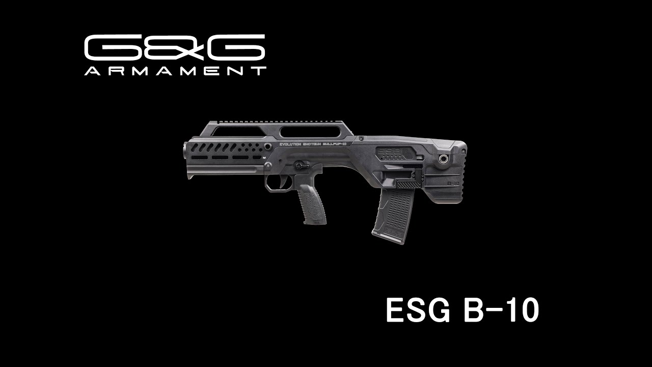 G＆G ESG B-10 外部ソース　セミオートガスショットガン G&G ESG B-10 ブルパップ セミオート ガスショットガン. – GD6-JP