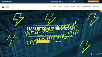 Genesis Mining   real crpyto mining!