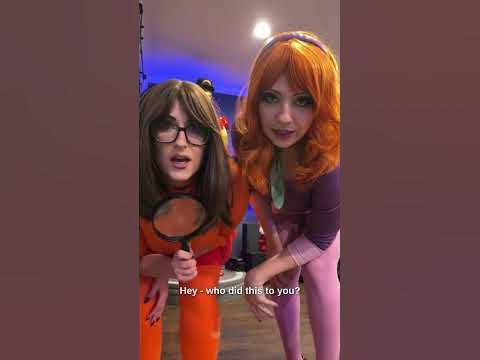 Uno meets Velma and Daphne 😻 w/ @Scuba Steph & @GirlsGotRhythm #cats #