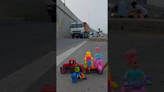 REMOTE control tractorVs Mahindra tractor and dumper truck loader UNBOXING Testing 🤯 review #tractor