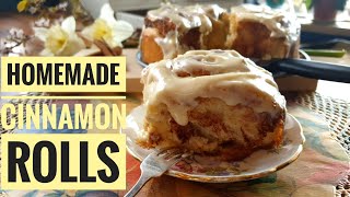 Homemade Cinnamon Rolls Recipe | Cinnamon Bun | Creamy Cream Cheese Cinnamon Rolls