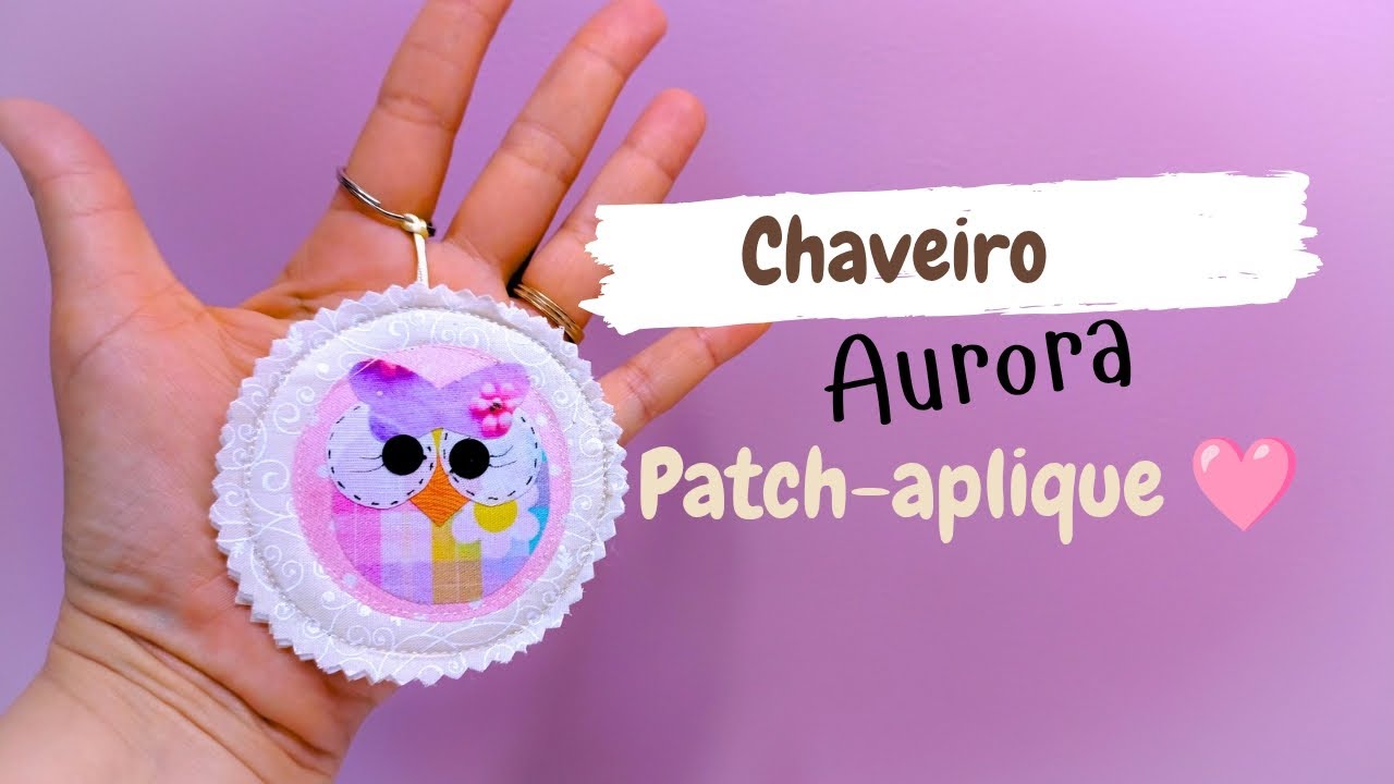Como fazer CHAVEIRO CORUJA fácil com 