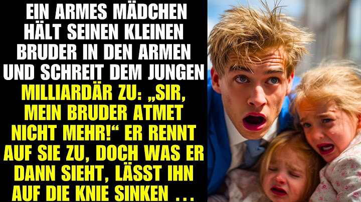 Ein Mädchen schreit: „Mein Bruder atmet nicht!“ Der Milliardär rennt hin und sinkt auf die Knie...