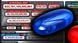 Debt Clock Secret Revealed! The Blue Pill!
