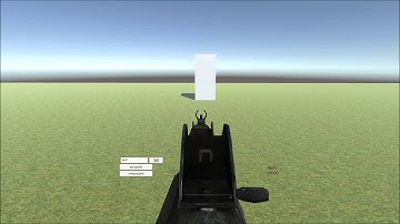 Unity Basic fps system test