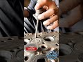 Engine Head Valve Seat Repair 🔩🔥 #engine #automobile #repairs #mechanic #truck #shorts #yt #fyp