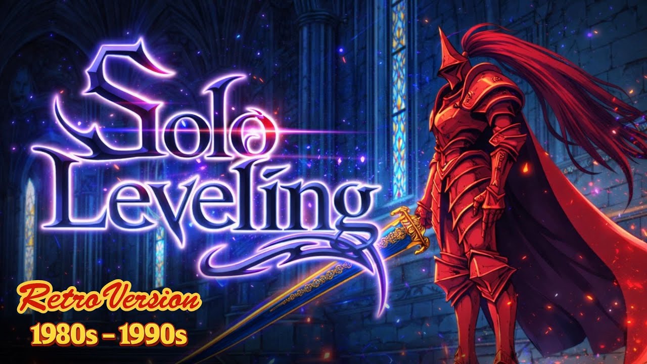 Solo Leveling Reimagined as an 80s–90s Retro Anime | Dark VHS OVA Style