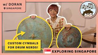 Making the WEIRDEST Custom Cymbals (with Doran) | The Instrument Makers