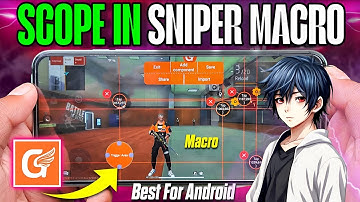 SCOPE IN Sniper Macro Free Fire 🔥 Aimbot Settings Best for Android | GG Game Space Setup