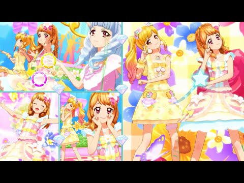 アイカツスターズ！大空あかりでみつばちのキス・とてもむずかしい(ガーリーリリーコーデ)