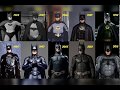 Batman over time: Evolution of the Batsuit (1943 - 2021).