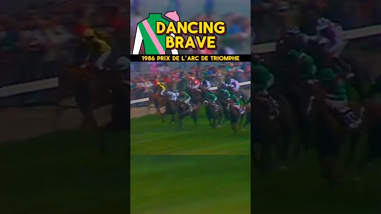 🕺💪By popular demand....... DANCING BRAVE, and "THAT" Win in the Arc!