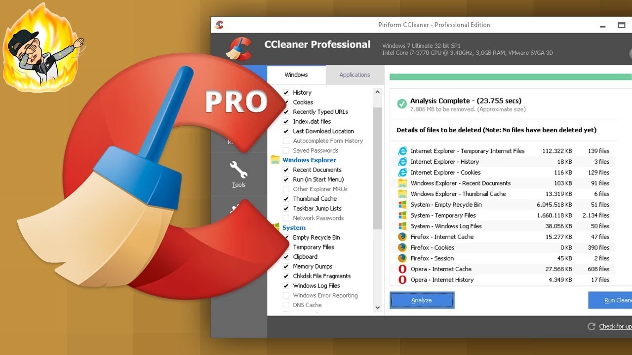 COMMENT CRACKER CCLEANER PROFESSIONNEL LE MEILLEUR LOGICIEL DE