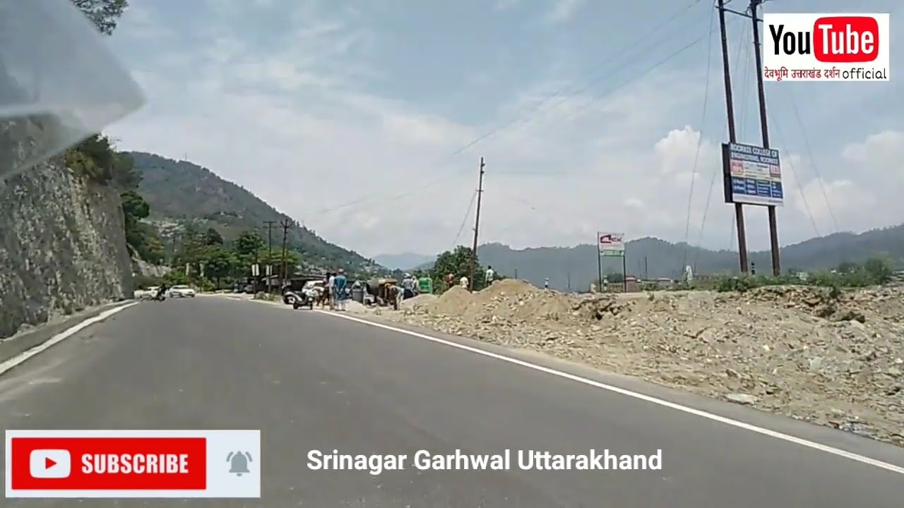 All weather road work progress in Srinagar Garhwal by devbhoomi