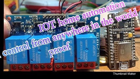 IOT home automation simple demo with proof