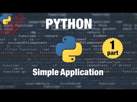 Capa de Learn Python in Arabic#010-Simple Application 